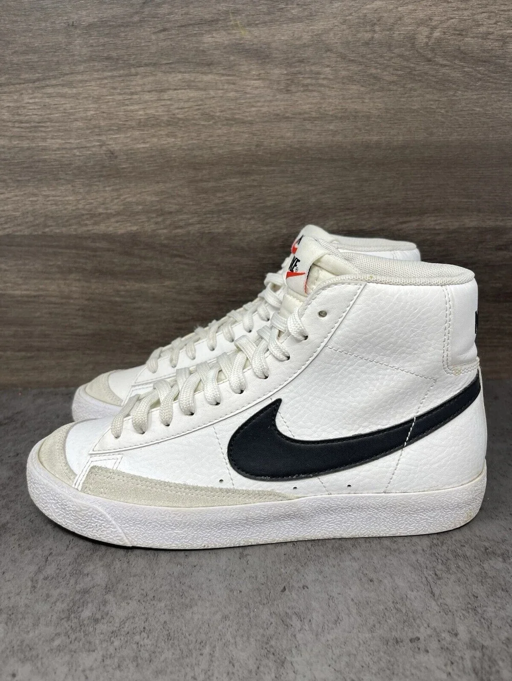 Nike Blazer Mid 77 Vintage Kids Size 6Y White Black Casual Sneakers